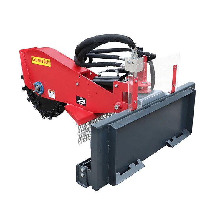Stump Grinder Attachment For Skid Steer